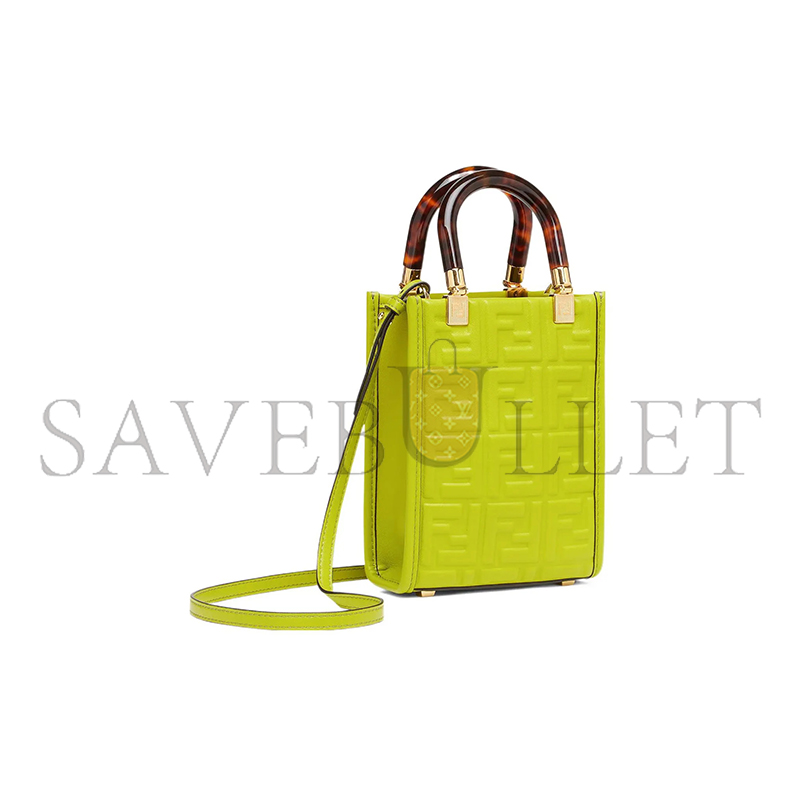 FENDI LOGO LEATHER MINI BAG 8BS051AMCIF1JCP (18*13*6.5m)